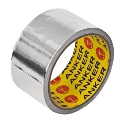 Banda adeziva din Aluminiu ANKER, 50mm x 50m, Banda Adeziva, Banda Adeziva din Aluminiu, Banda Adeziva ANKER, Banda Adeziva Aluminiu, Banda Adeziva Reparatii, Banda Adeziva Universala, Banda Adeziva Impermiabila