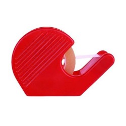 Banda Adeziva MILAN cu Suport, 19mm x 33m, Transparenta, Scotch Transparent cu Dispenser, Dispenser cu Banda Adeziva, Banda Adeziva Transparenta, Banda Adeziva Birou cu Dispenser, Scotch de Birou cu Display