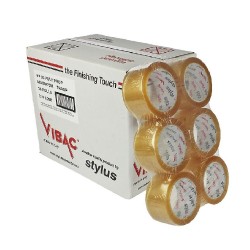Set 36 Role Banda Adeziva VIBAC Solvent, 48mm x 60m, Benzi Transparente pentru Ambalare Set 36 Role Banda Adeziva VIBAC Solvent, 48mm x 60m, Benzi Transparente pentru Ambalare
