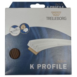 Banda Etansare TRELLEBORG  Profil K, 6m, Maro, Banda Etansare, Banda Etansare TRELLEBORG, Banda Adeziva Etansare, Banda Etansare din Cauciuc, Banda Universala de Etansare