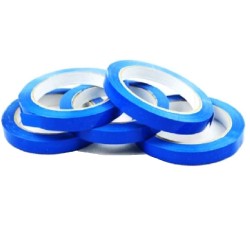 Banda PVC Albastra pentru Inchis si Sigilat Pungi, 9mm x 66y