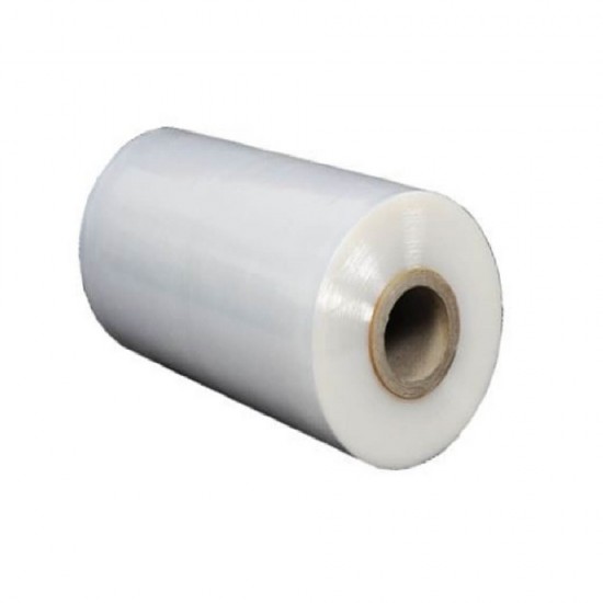 Folie Termocontractibila Semipantalon din PVC 450 mm, 15 MIC, 15.2 Kg/Rola 