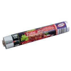 Folie de Aluminiu Misavan, 30cm x 150m, Folie Aluminiu, Folie de Aluminiu, Folie Aluminiu Alimentare, Folie Alimentara de Aluminiu, Folie Aluminiu Subtire, Folie Aluminiu Aragaz