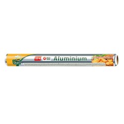Folie Aluminiu BEE SMART, 10 m, Folie Argintie pentru Uz Profesional, Folie din Aluminiu pentru Alimente, Folie Profesionala din Aluminiu, Folie Aluminiu pentru Catering, Produse pentru Ambalat, Folii Alimentare