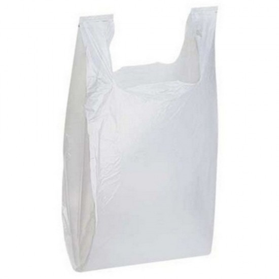 Sacosa Tip Maieu, 35x9x54 cm, 600 Buc/Bax, Polietilena LDPE, Sacose Maieu, Sacose din Plastic, Sacose Rezistente, Pungi Tip Maieu, Pungi Plastic, Pungi Alimentare