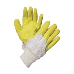 Manusi Protectie PROTEK, Latex, Alb si Galben, Manusi din Bumbac pentru Uz General, Manusi Protectoare din Latex, Manusi Protectia Muncii, Manusi din Latex pentru Protectie, Manusi Protectie Maini