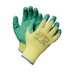 Manusi Protectie PROTEK, Latex si Bumbac, Verde si Galben, Manusi din Bumbac pentru Uz General, Manusi Protectoare din Latex si Bumbac, Manusi Protectia Muncii, Manusi din Latex si Bumbac pentru Protectie, Manusi Protectie Maini