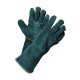 Manusi de Protectie Ignifugate PROTEK, Culoare Verde, din Piele Spalt de Bovina, Manusi de Lucru, Manusi de Sudura, Manusi Protectia Muncii