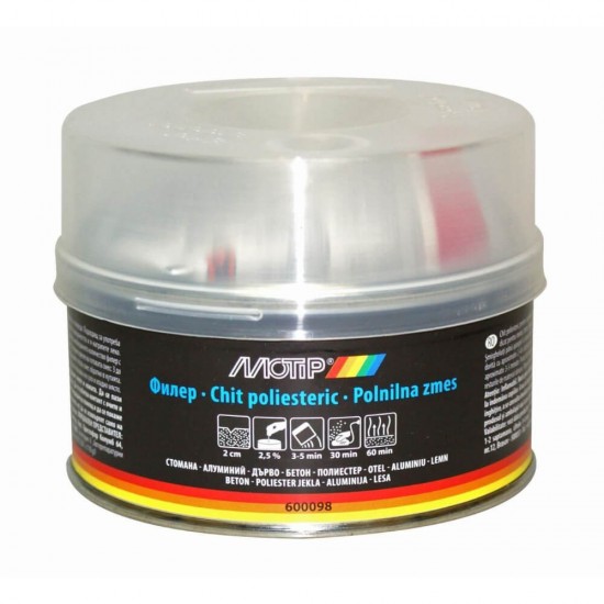 Chit Poliesteric Motip, 500g, Chit Reparare, Chit Reparare Caroserii, Chit Reparare Caroserii Auto, Chit Reparare Suprafete Metal, Chit Reparare Metal, Reparare Caroserii Chit, Chit Indreptare Caroserie, Chit Reparatie Caroserie Auto