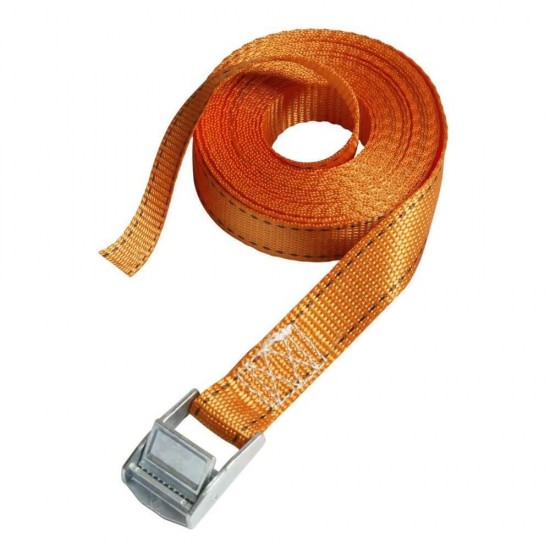 Chinga cu Clinchet Master Lock, 5m x 25mm, Chinga cu Clinchet, Chinga de Fixare cu Catarama Metal, Chingi de Tractare Auto 5 m, Chinga Master Lock, Curea de Fixare cu Catarama Metalicat, Chinga de Fixare Marfa 5 m