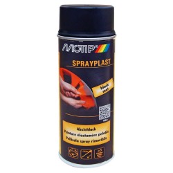 Vopsea Folie Detasabila Motip Sprayplast, 400 ml, Negru Mat, Vopsea Spray, Vopsea Folie, Vopsea Folie Detasabila, Vopsea Motip, Vopsea Folie Srayplast, Vopsea pentru Folie, Vopsea Folie Auto, Folie Vopsea Auto