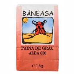 Faina de Grau 650 Baneasa, 1 kg, Faina, Faina Baneasa, Faina Superioara, Faina 650, Faina 650 Superioara, Faina cu Gluten, Faina Alba, Faina Alba Baneasa, Faina Alba de Grau, Faina Alba 650, Faina 1 Kg, Faina pentru Gatatit, Faina pentru Copt