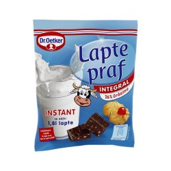 Lapte Praf Integral Dr. Oetker, 26% Grasime, 250 g, Lapte Praf Dr. Oetker, Lapte Praf Instant, Lapte Praf 26% Grasime, Lapte Praf Solubil, Lapte Pudra, Plic Lapte Praf, Plicuri Lapte Praf, Lapte Praf pentru Fursecuri, Lapte Praf pentru Prajituri