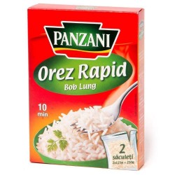 Orez Rapid Panzani, 250 g, Panzani Orez Rapid 250 g, Orez Rapid Panzani cu Bobul Lung, Orez Rapid pentru Pilaf si Salate, Panzani Orez Special pentru Pilaf, Panzani Orez 250 g, Orez Rapid cu Boabele Lungi