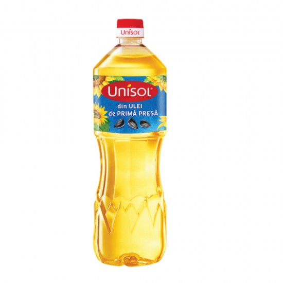 Bax 6 Sticle Ulei de Floarea Soarelui Unisol, 1L, Ulei, Ulei de Floarea Soarelui, Ulei Unisol, Ulei Rafinat, Ulei pentru Gatatit, Ulei de Calitate, Ulei de Floarea Soarelui de Calitate, Ulei de Floarea Soarelui Natural