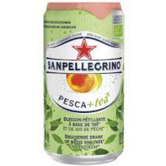 Suc Carbogazos San Pellegrino Pesca +Tea, 250 ml, pe Baza de Ceai, cu Piersici, Suc pe Baza de Ceai, Suc Carbogazos pe Baza de Ceai, Suc cu Ceai, Suc Carbogazos cu Ceai, Suc Carbogazos San Pellegrino Piersici si Ceai