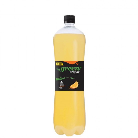 Bautura Carbogazoasa Green Orange, 1.5L, Sucuri Acidulate, Green Orange 1.5L Suc, Sucuri Carbogazoase Portocale, Sucuri Fructate cu Acid, Bauturi Racoritoare Acidulate Green Orange 1.5L, Bauturi Racoritoare Carbogazoase, Bauturi Non-Alcoolice