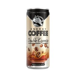 Energizant Hell Energy Coffee Double Espresso, 250 ml, Bautura Energizanta Hell Energy Coffee Double Espresso, Bautura Energizanta cu Cafea, Bautura Energizanta cu Espresso, Hell cu Cafea, Hell Cafea, Hell cu Double Espresso, Hell Double Espresso