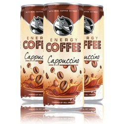 Bax 24 Energizante Hell Energy Coffee Cappuccino, 250 ml, Energizant Hell Energy Coffee, Bauturi Non-Alcoolice, Hell Energy Coffee Energizante, Doze de Energizante Hell, Bauturi Energizante cu Cafea, Bauturi Racoritoare Energizante Bax 24 Energizante Hell Energy Coffee Cappuccino, 250 ml, Energizant Hell Energy Coffee, Bauturi Non-Alcoolice, Hell Energy Coffee Energizante, Doze de Energizante Hell, Bauturi Energizante cu Cafea, Bauturi Racoritoare Energizante