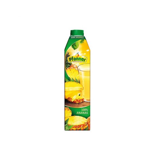 Suc de Ananas Pfanner, 1 L, Suc Natural de Ananas, Suc din Fructe, Suc din Fructe Naturale, Suc la 1L, Suc Neacidulat, Suc de Fructe Neacidulat