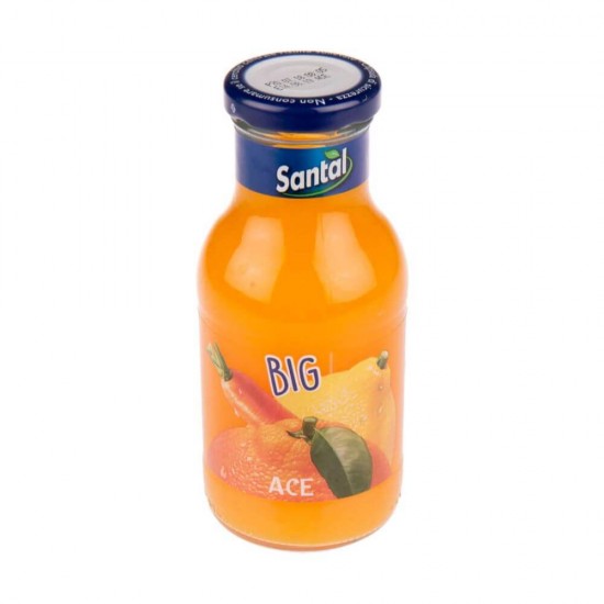 Bax 24 Sticle Suc Nectar Santal Big, 250 ml, Aroma Portocale, Lamaie si Morcovi, Nectar Santal Big 250 ml, Sucuri Neacidulate, Sucuri Necarbogazoase, Santal Sucuri, Sucuri Naturale, Sucuri fara Acid, Bauturi Necarbogazoase, Bauturi Racoritoare