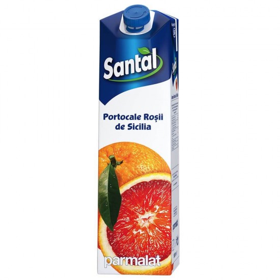 Suc de Portocale Rosii Santal, 1L, Sucuri Neacidulate, Sucuri Necarbogazoase, Santal Sucuri, Sucuri Naturale, Sucuri fara Acid, Bauturi Necarbogazoase, Bauturi Racoritoare, Sucuri fara Acid, Santal Sucuri