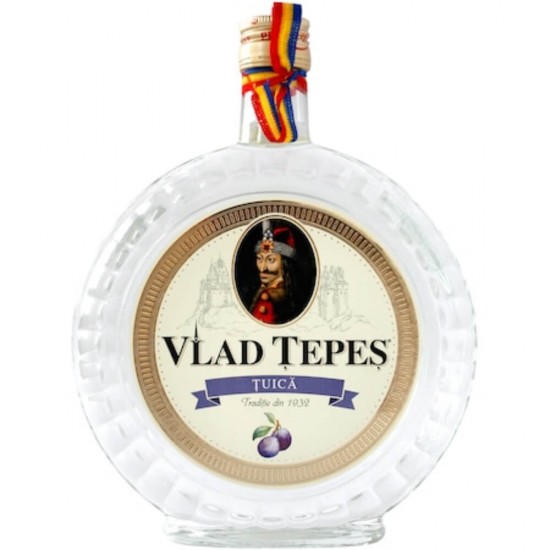 Tuica de Prune Vlad Tepes 45%, 0.7L, Tuica, Tuica de Fructe, Tuica Vlad Tepes, Vlad Tepes Tuica, Tuica Alba, Tuica Alcool, Tuica Bautura, Tuica Naturala, Bautura Spirtoasa, Bauturi Spirtoase, Tuica Buna