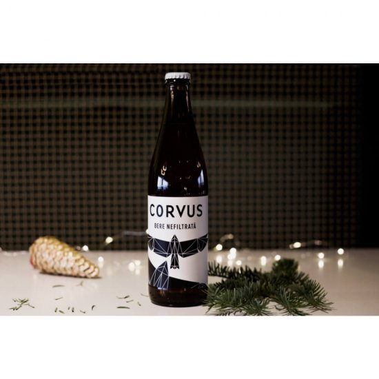 Bere Artizanala Klausen Burger Corvus 0.5 L, Alcool 4.5%, Bere Lager, Recipient din Sticla, Bere Kraft, Bere Kraft Klausen Burger, Bere Kraft Corvus, Bere Kraft Corvus Klausen Burger, Bere Artizanala Lager, Bere Artizanala de Calitate