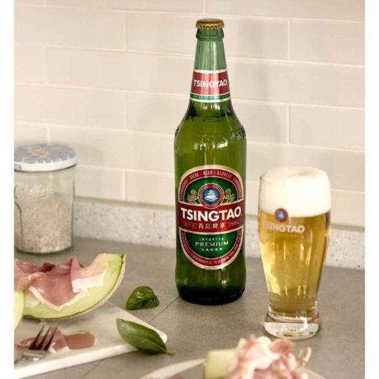 Bere Blonda Tsingtao 0.64 L, Alcool 4.7%, la Sticla, Bere Blonda Tsingtao, Bere Blonda la Sticla, Bere Blonda, Bere Tsingtao, Bere Buna Tsingtao, Bere Tsingtao la Sticla, Bere Tsingtao Lager Blonda