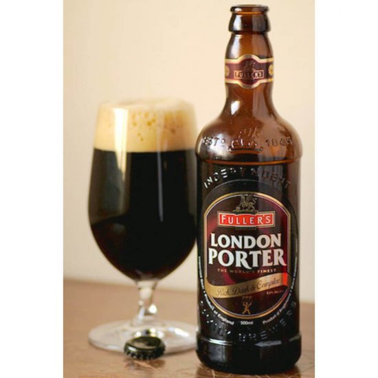 Bere Bruna Fullers London Porter 0.5 L, Alcool 4%, la Sticla, Bere Bruna, Bere Bruna la Sticla, Bere Bruna Fullers, Bere London Porter, Bere Bruna Buna, Bere London Porter la Sticla, Bere Fullers Bruna