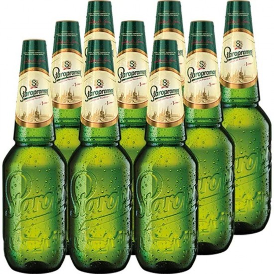 Bere Blonda Staropramen 1 L, 9 Buc/Bax, PET, Bax de Bere Blonda, Bere blonda, Bere cu Alcool, Bere STAROPRAMEN, Bere la Pet, Bere Blonda la 1L, STAROPRAMEN la 1L, STAROPRAMEN Blonda, Bere Blonda la Pet