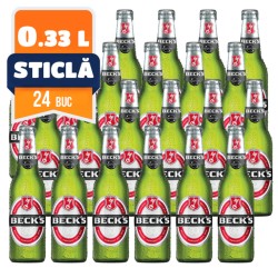 Bere Blonda BECKS, 0.33L, Sticla, 24 Buc/Bax, Bere Blonda, Bere Becks, Bautura Alcoolica, Bere 0,33L, Bere Sticla Bere Blonda BECKS, 0.33L, Sticla, 24 Buc/Bax, Bere Blonda, Bere Becks, Bautura Alcoolica, Bere 0,33L, Bere Sticla