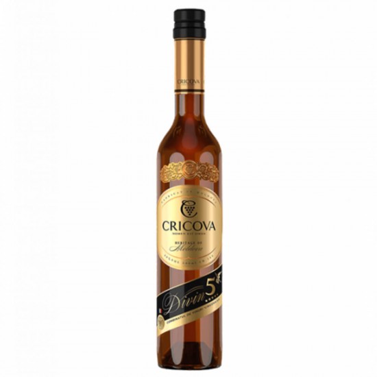 Distilat din Vin CRICOVA Divin 5 Ani, 40% Alcool, 0.5 , Divin Cricova, Vinars, Bautura Distilata din Vin, Bautura Alcoolica din Vin, Divin de Cricova, Divin Cricova la Sticla, Vinars din Vin, Vinars Distilat din Vin, Vinars Cricova, Vinars Divin 5 Ani