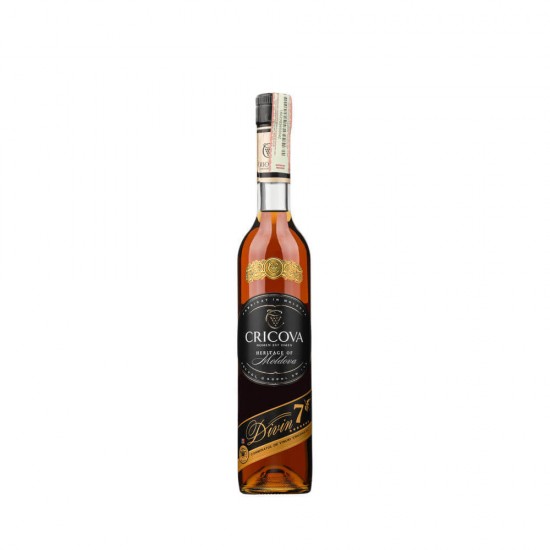 Distilat din Vin CRICOVA Divin 7 Ani, 40% Alcool, 0.5 , Divin Cricova, Vinars, Bautura Distilata din Vin, Bautura Alcoolica din Vin, Divin de Cricova, Divin Cricova la Sticla, Vinars din Vin, Vinars Distilat din Vin, Vinars Cricova, Vinars Divin 7 Ani
