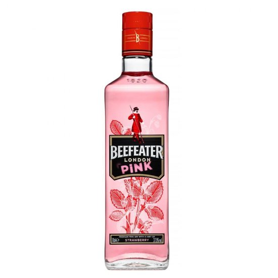 Gin Beefeater Pink, 0.7 L, 37.5% Alcool, Aroma de Capsuni, Gin de Capsuni, Gin Aroma de Capsuni, Gin Beefeater cu Capsuni, Gin cu Capsuni Beefeater, Gin cu Gust de Capsuni, Gin Beefeater cu Gust de Capsuni, Bautura Alcoolica cu Capsuni