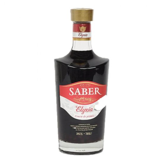 Lichior Saber Elyzia Fructe de Padure, 0.7 L, 30% Alcool, Lichior de Fructe de Padure Saber Elyzia, Saber Elyzia Lichior de Fructe de Padure, Saber Elyzia Lichior Fructe de Padure, Lichior cu Fructe de Padure Saber Elyzia, Lichior Elyzia Fructe de Padure