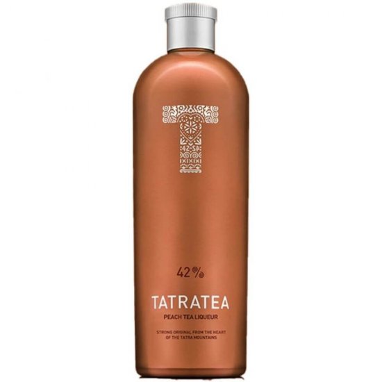 Lichior pe Baza de Ceai Tatratea Peach and White, 0.7 L, 42% Alcool, Lichior Tatratea Peach and White Tea Liqueur, Lichior de Ceai Tatratea, Tatratea Lichior pe Baza de Ceai, Lichior cu Ceai, Lichior Aroma de Ceai, Lichior Gust de Ceai