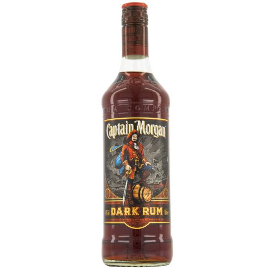 Rom Captain Morgan Dark, 0.7L, Alcool 40%, Captain Morgan Rom, Rom Dark, Rom Dark Captain Morgan, Bauturi Spirtoase, Rom Negru, Rom Negru Captain Morgan, Rom Alcool, Rom Natural, Rom Premium