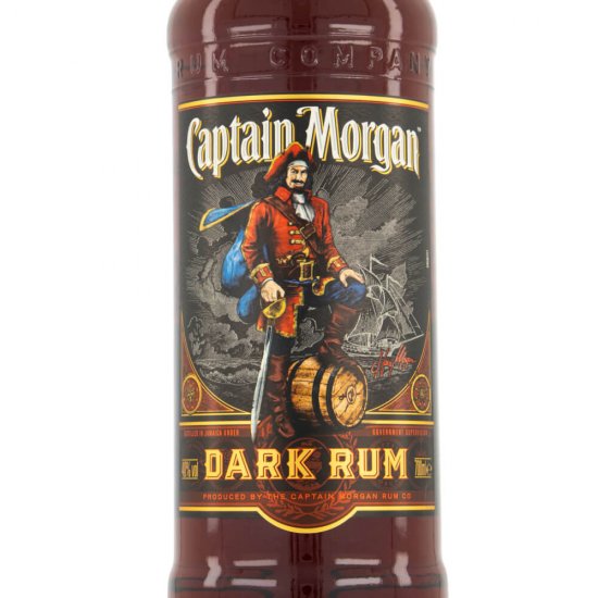 Rom Captain Morgan Dark, 0.7L, Alcool 40%, Captain Morgan Rom, Rom Dark, Rom Dark Captain Morgan, Bauturi Spirtoase, Rom Negru, Rom Negru Captain Morgan, Rom Alcool, Rom Natural, Rom Premium