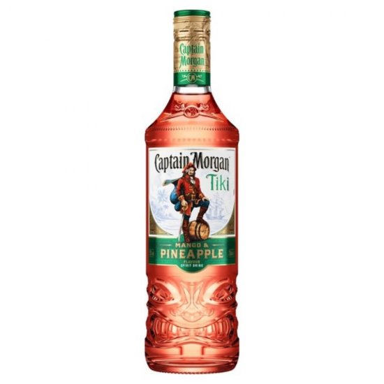Rom Captain Morgan Tiki, 0.7L, Alcool 25%, Captain Morgan Rom, Rom Tiki, Rom Tiki Captain Morgan, Bauturi Spirtoase, Rom Fructat, Rom cu Ananas Captain Morgan, Rom Alcool, Rom Natural, Rom Premium