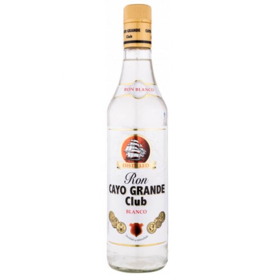 Rom Cayo Grande Blanco 0.7L, Alcool 37.5%, Cayo Rom, Rom Cayo Grande, Rom Blanco Cayo Grande, Bauturi Spirtoase, Rom Alb, Rom Alb Cayo, Rom Alcool, Rom Natural, Rom Premium