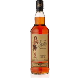 Rom Sailor Jerry Spiced, 0.7L, Alcool 40%, Sailor Jerry Rom, Rom Spiced, Rom Black Spiced Sailor Jerry, Bauturi Spirtoase, Rom Negru, Rom Negru Sailor Jerry, Rom Alcool, Rom Natural, Rom Premium
