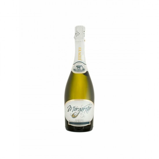 Vin Spumant Alb Demisec Jidvei Margaritar Sauvignon Blanc, 0.75 L, 12% Alcool, Vin Alb Jidvei, Vin Demisec Jidvei, Vin Spumant Jidvei, Vin Spumant Jidvei Margaritar Sauvignon Blanc, Vin Spumant Sauvignon Blanc, Vin Spumant Margaritar