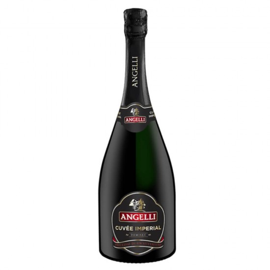 Vin Spumant Alb, Angelli Cuvee Imperial, Demisec, 1,5 L, 11,5% Alcool, Vin Alb Spumant Angelli, Vin Spumant Angelli Cuvee Imperial, Vin Demisec Angelli, Vin Spumant Demisec