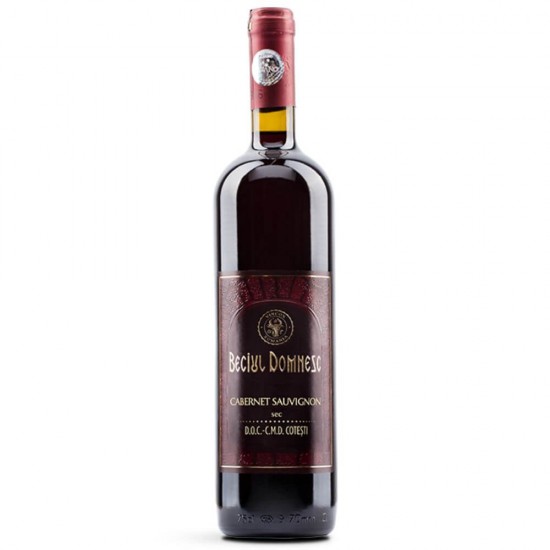 Vin Rosu Sec Cabernet Sauvignon Vincon Beciul Domnesc, 0.75 L, 13.5% Alcool, Vin Cabernet Sauvignon Beciul Domnesc, Vin Beciul Domnesc, Vin Rosu Beciul Domnesc, Vin Sec Beciul Domnesc, Vin Rosu Sec Beciul Domnesc