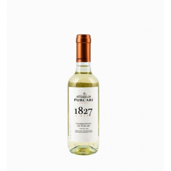 Vin Alb Sec Chardonnay de Purcari 13.5%, 0.375 L, Vin Alb Sec, Vinuri Albe, Vinuri Seci Albe Chardonnay, Vin Alb Sec Purcari, Vin Purcari, Vin Chardonnay, Vin Alb Purcari
