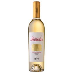 Vin Alb Dulce Sauvignon Blanc Cramele Recas Conacul Ambrozy, 13%, 0.375 L, Vin Alb Dulce, Vinuri Albe, Vinuri Dulci Albe Sauvignon Blanc, Vin Alb Dulce Recas, Vin Cramele Recas, Vin Sauvignon Blanc, Vin Alb Recas
