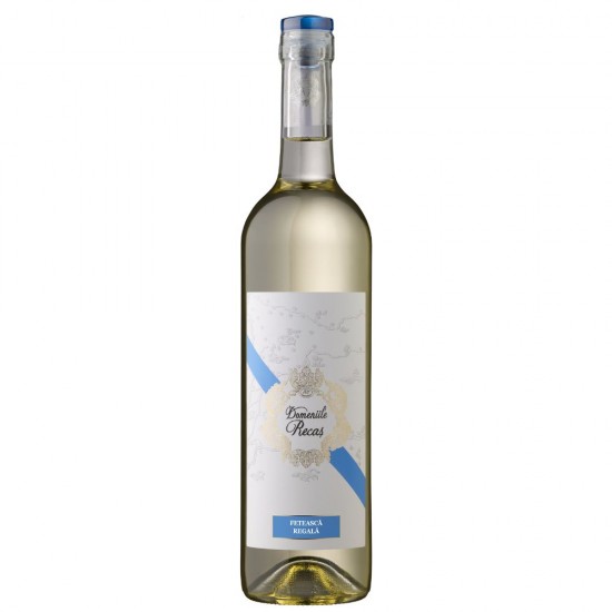 Vin Alb Sec Feteasca Regala Domeniile Recas, 12%, 0.75 L, Vin Alb Sec, Vinuri Albe, Vinuri Seci Albe Feteasca Regala, Vin Alb Sec Recas, Vin Domeniile Recas, Vin Feteasca Regala, Vin Alb Recas