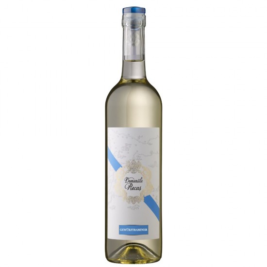Vin Alb Demidulce Gewurztraminer Domeniile Recas, 12%, 0.75 L, Vin Alb Demidulce, Vinuri Albe, Vinuri Demidulci Albe Gewurztraminer, Vin Alb Demidulce Recas, Vin Domeniile Recas, Vin Gewurztraminer, Vin Alb Recas