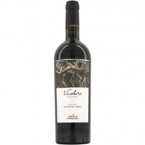 Vin Rosu Sec Vinohora Purcari, 13.5% Alcool, 0.75 L, Vin Rosu Sec, Vinuri Rosii, Vinuri Seci Rosii, Vin Rosu Sec Vinohora Purcari, Vin Purcari, Vin Vinohora Purcari, Vin Rosu Purcari